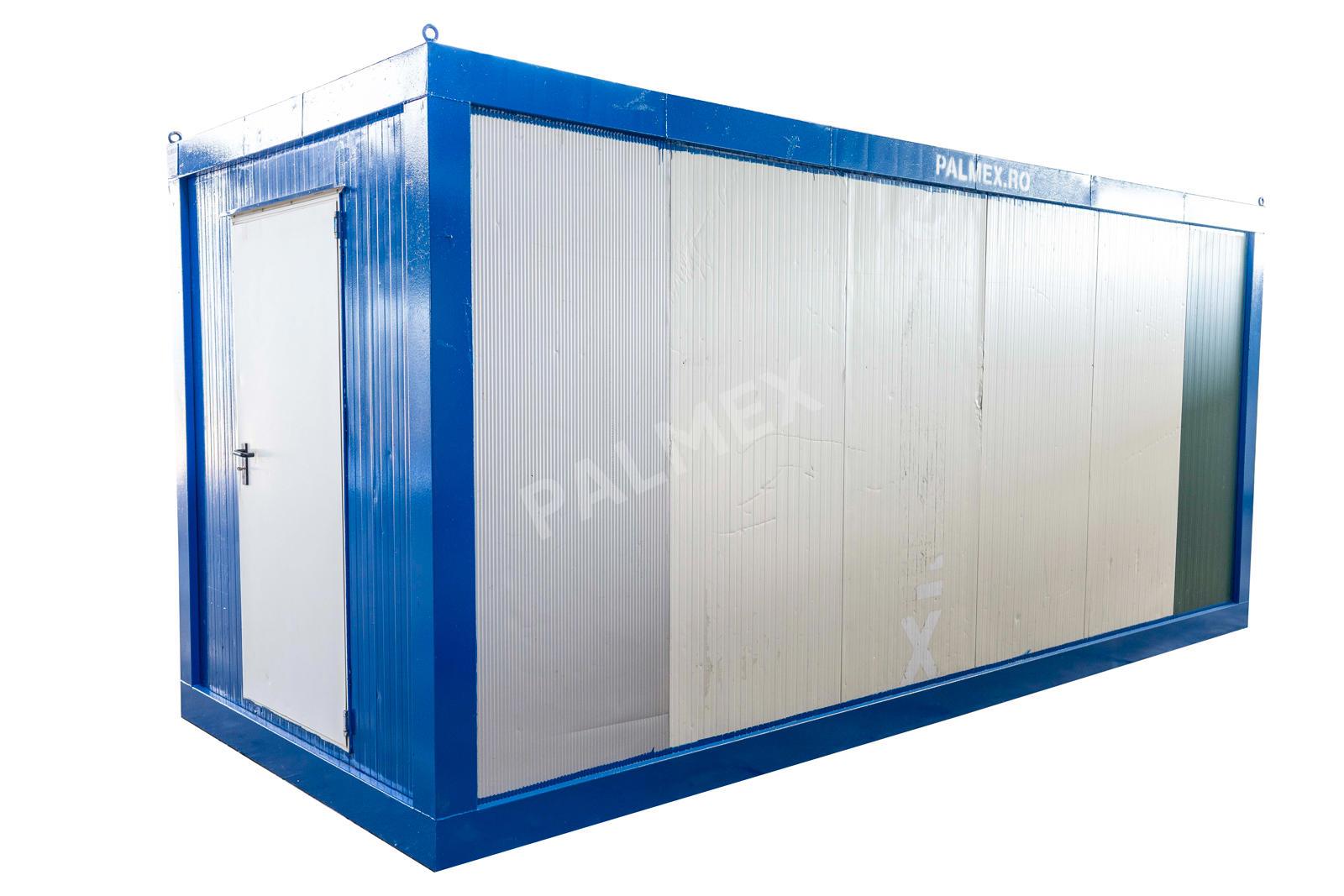 Container Depozitare 6m cu AC, SH Albastru PALMEX