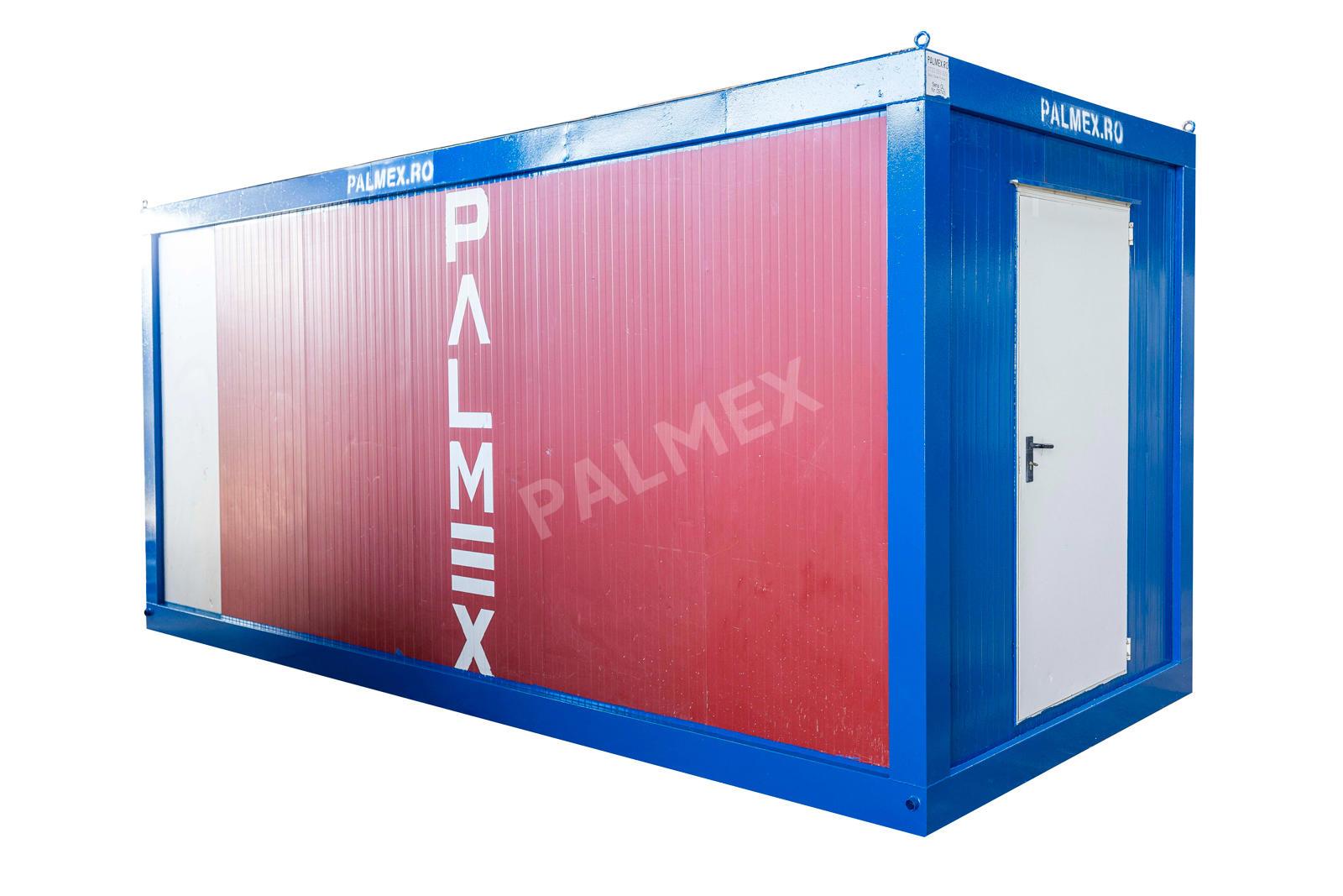 Container Depozitare 6m cu AC, SH Albastru PALMEX