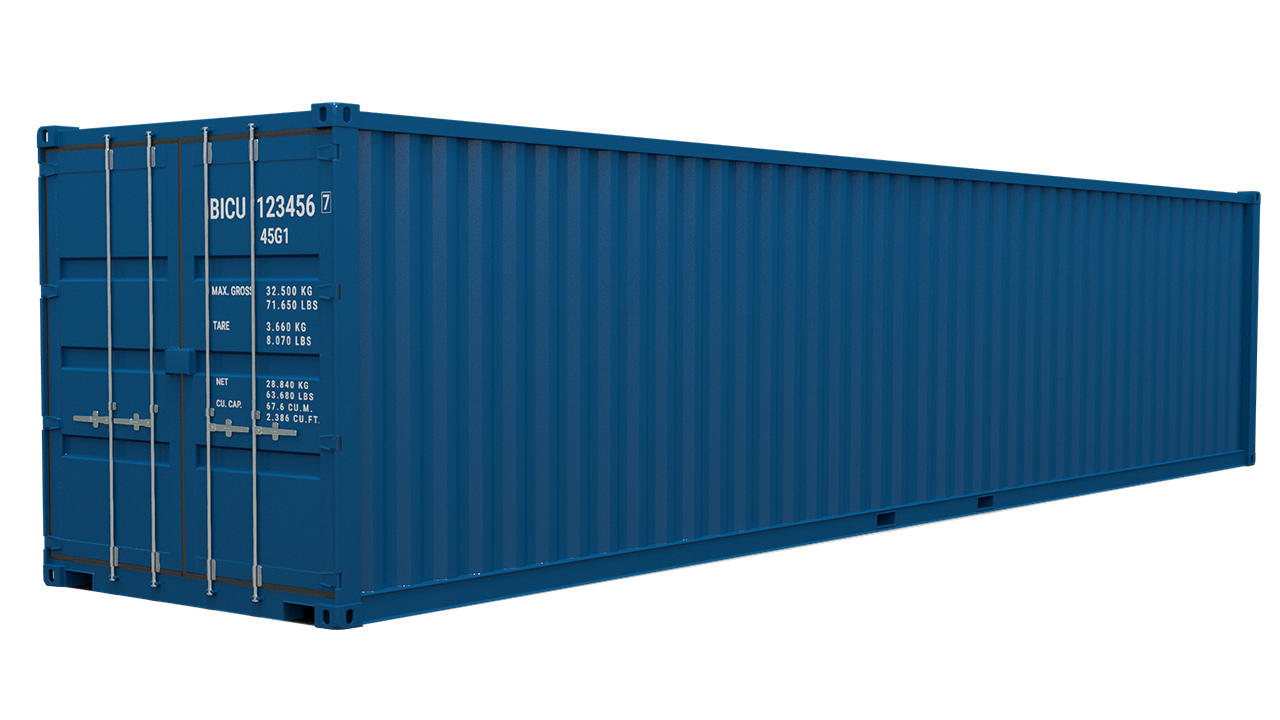 Container Maritim 40' Albastru PALMEX