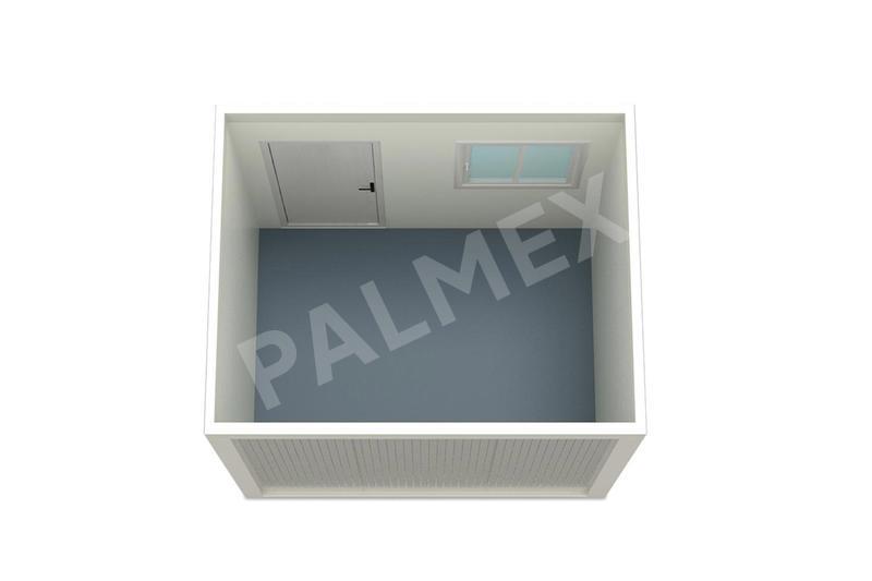 Container Santier 3m Basic Alb PALMEX