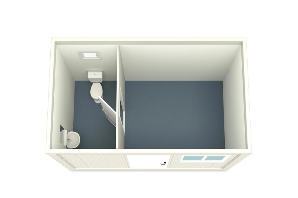 Container de Locuit 4m Basic cu WC